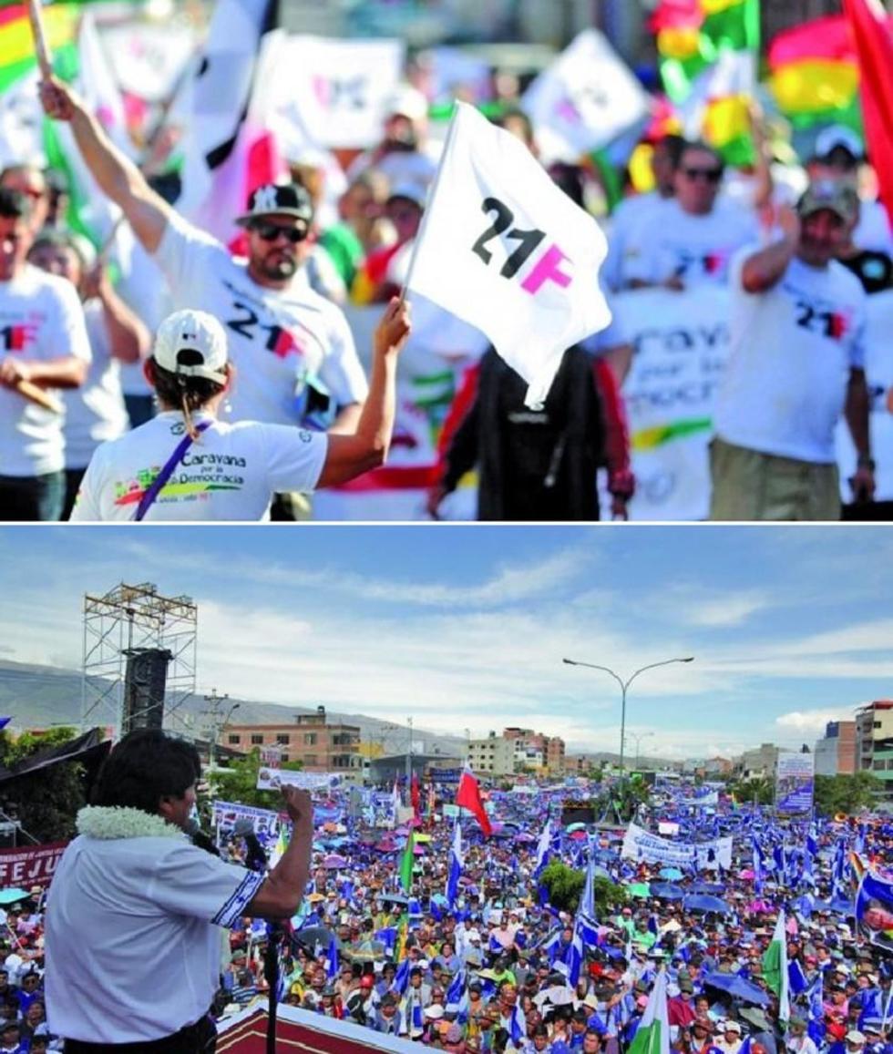 La Conalcam y los bloques del 21F medirán fuerzas el 10 de octubre
