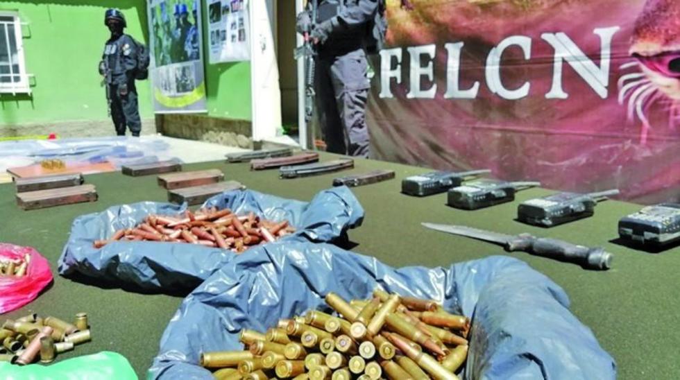 La Felcn interviene campamento de narcotraficantes