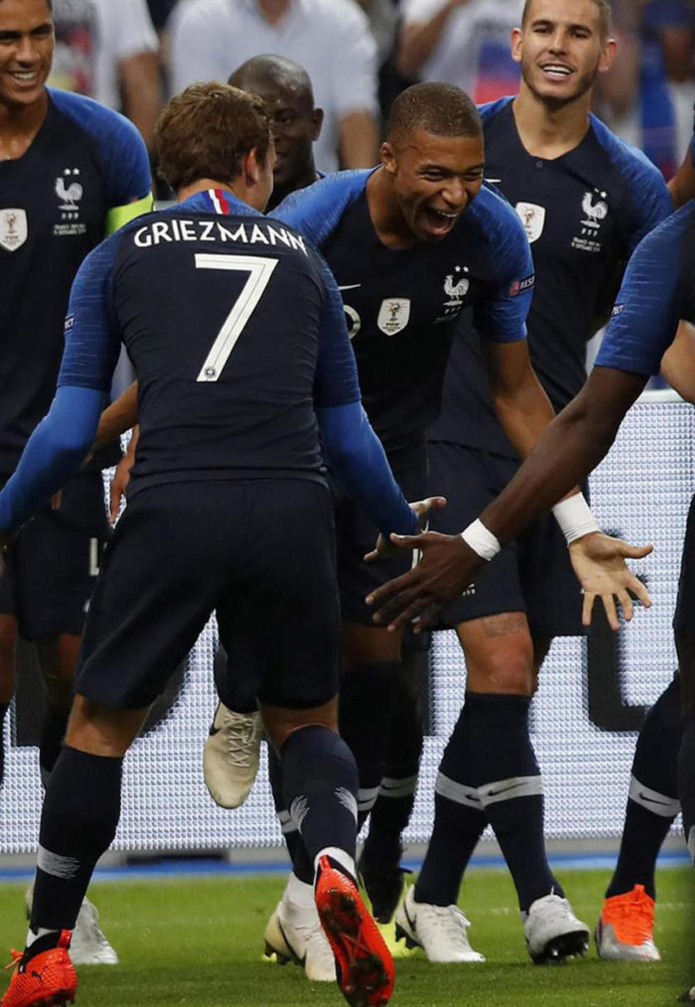 Francia vence a Holanda en la Liga de Naciones