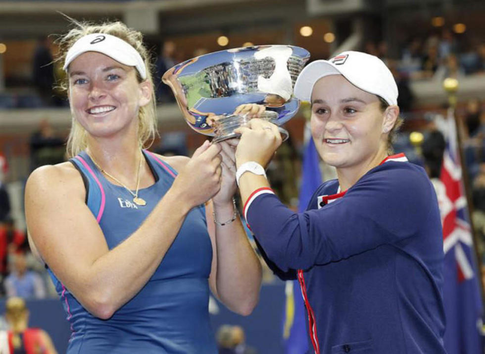 Barty y Vandeweghe se proclaman nuevas campeonas de dobles femeninos