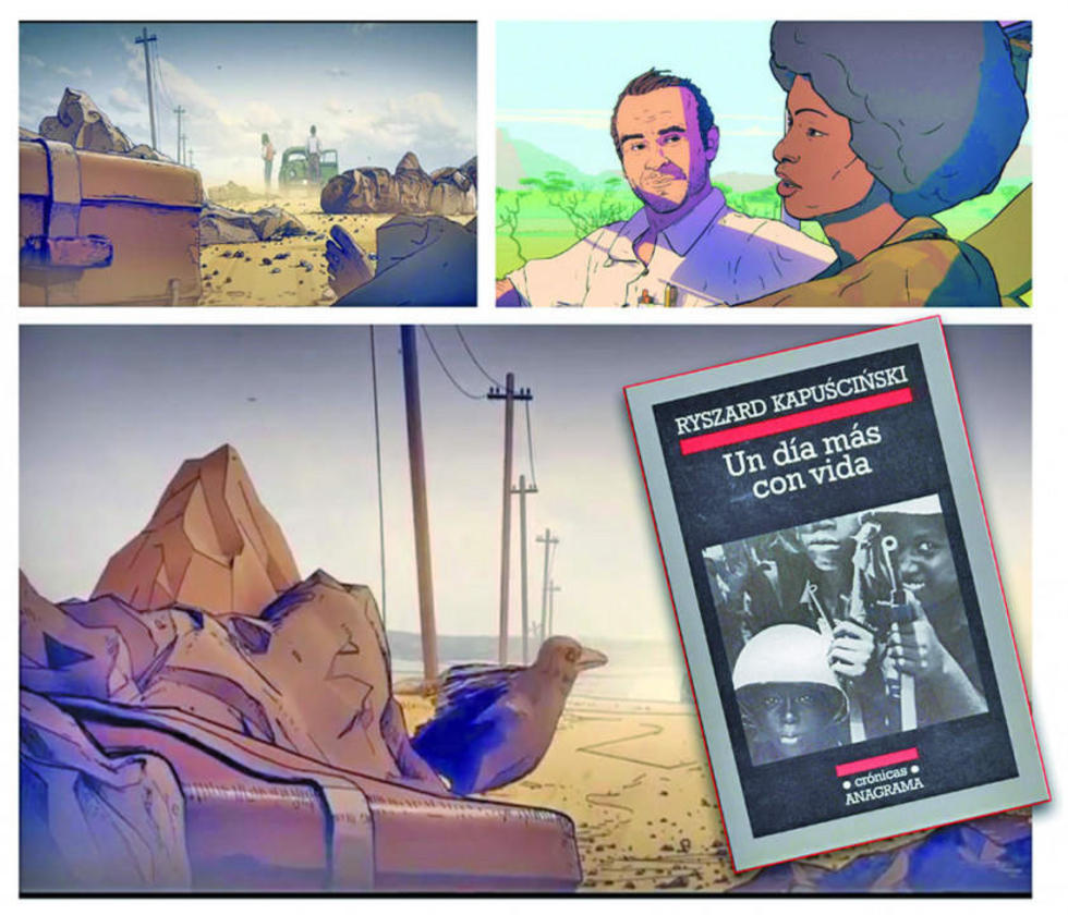 Llevan un libro al filme de animación