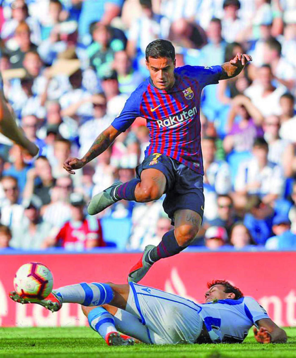 Barcelona remonta y acaba con el maleficio de “Anoeta”