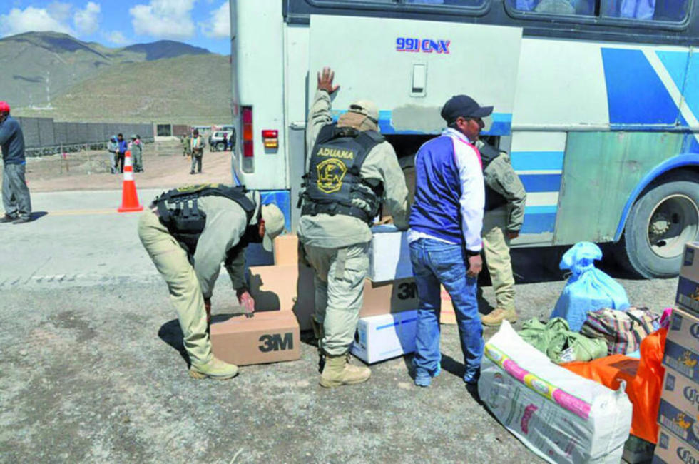Hallan 116 rutas ilegales en el límite fronterizo con Chile