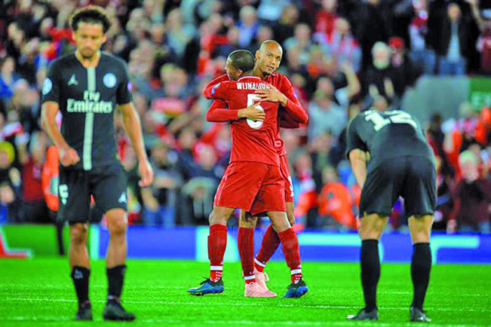 Liverpool impone su jerarquía ante Paris Saint Germain