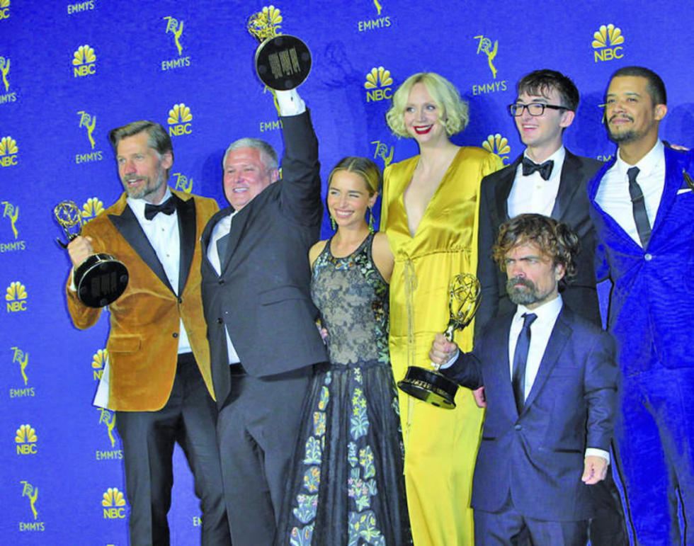 La serie “Juego de tronos” arrasa los premios Emmy