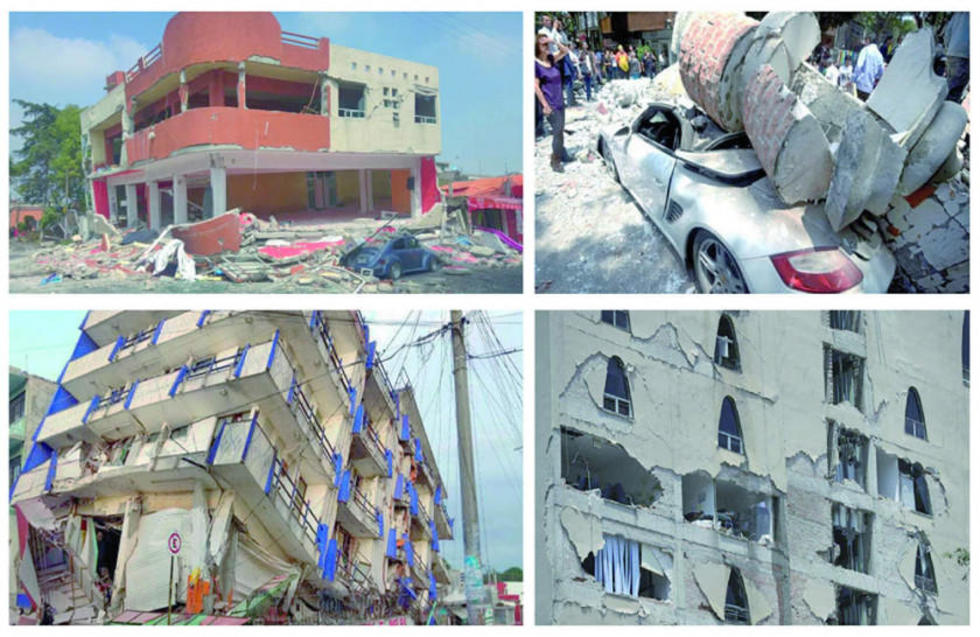 2017: Un sismo de 7.1 destruye parte de Ciudad de México.
