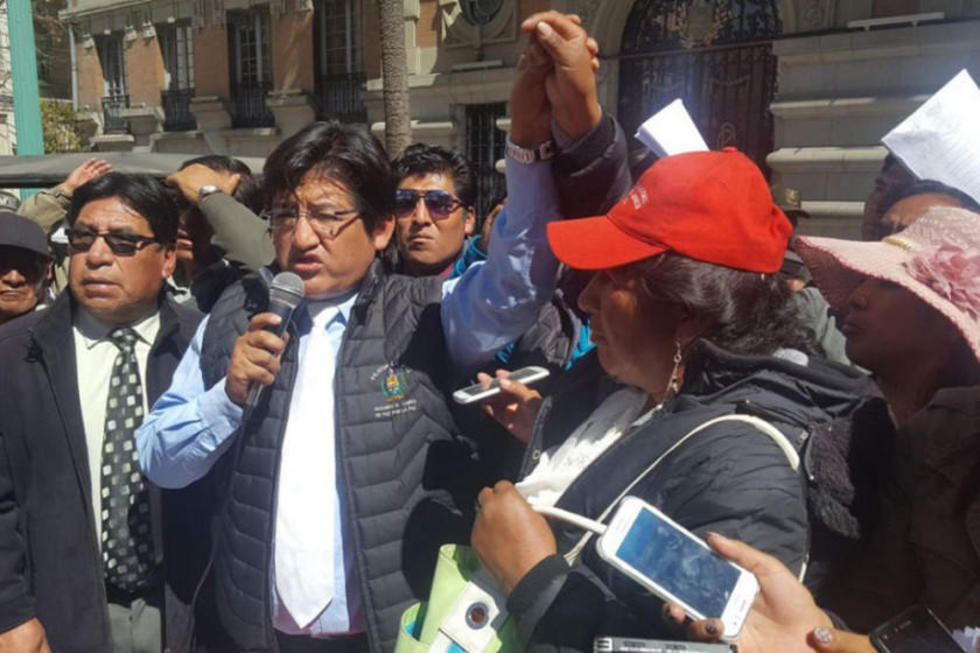 Fejuve masista advierte con cercar Alcaldía de La Paz y tomar subalcaldías