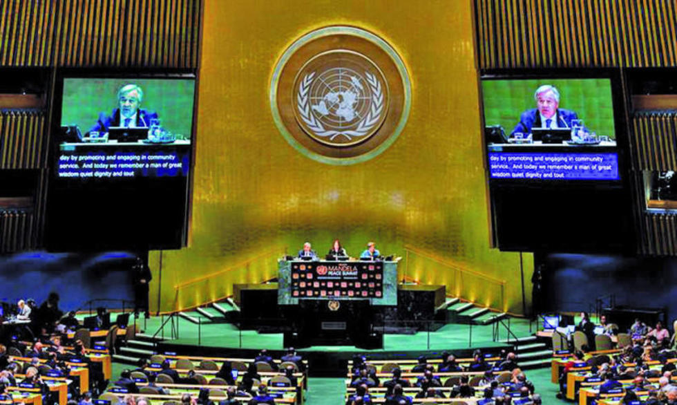 Líderes mundiales expresan en la ONU compromisos por la paz 