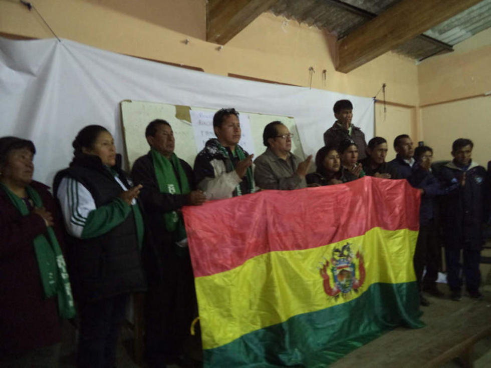 Frente NORTE gana la elección de los maestros del área rural