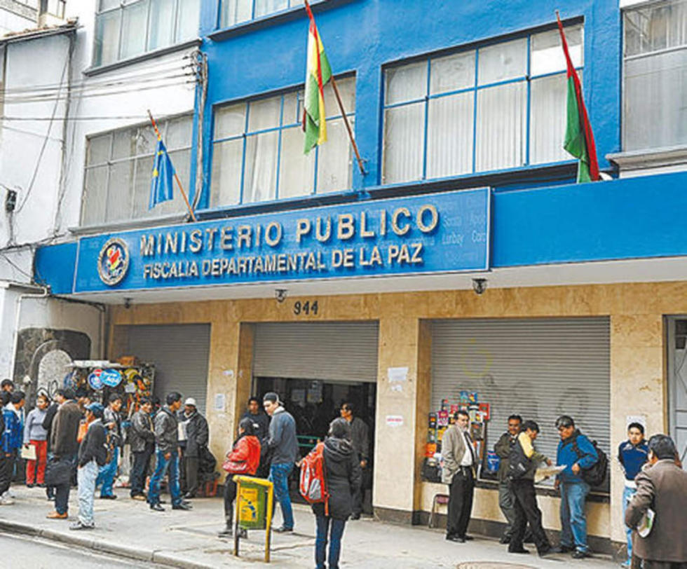 Piden indagar los procesos de la Fiscalía de La Paz