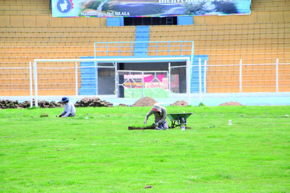 Cerrarán la cancha por mantenimiento