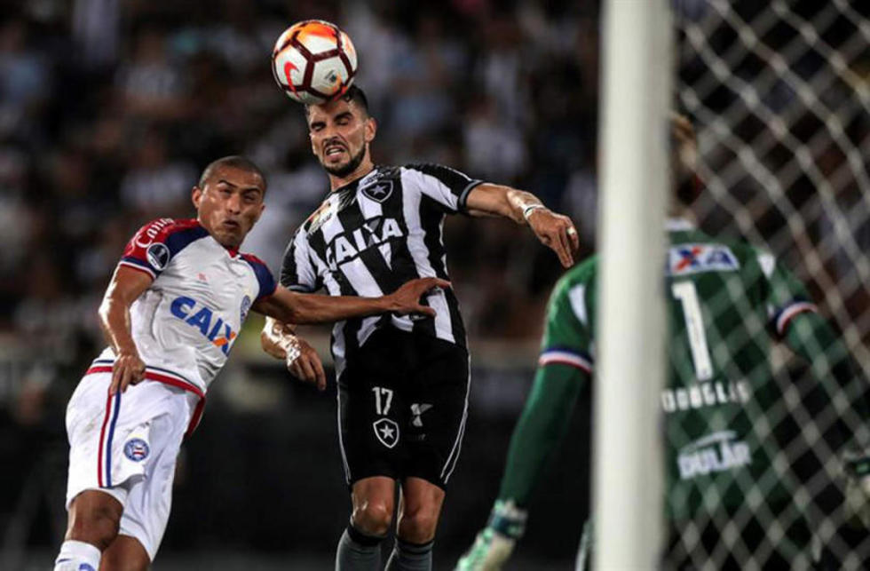Bahía gana a Botafogo en penales