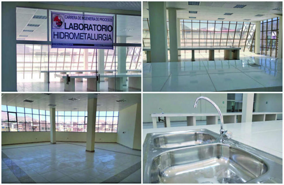 UATF entrega laboratorios para Ingeniería de Procesos