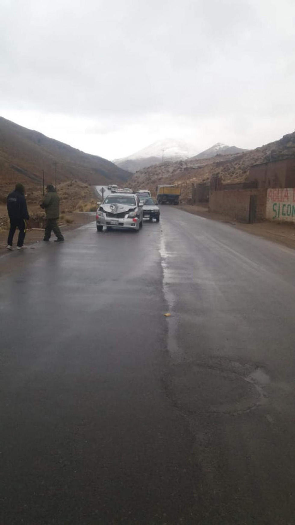 Una supuesta mala maniobra ocasiona un accidente