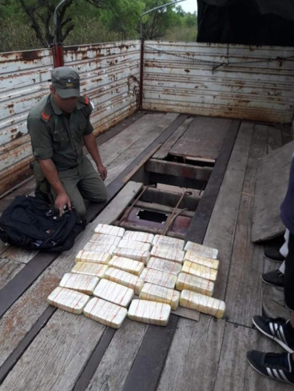 Argentina: decomisan 90 kilos de cocaína