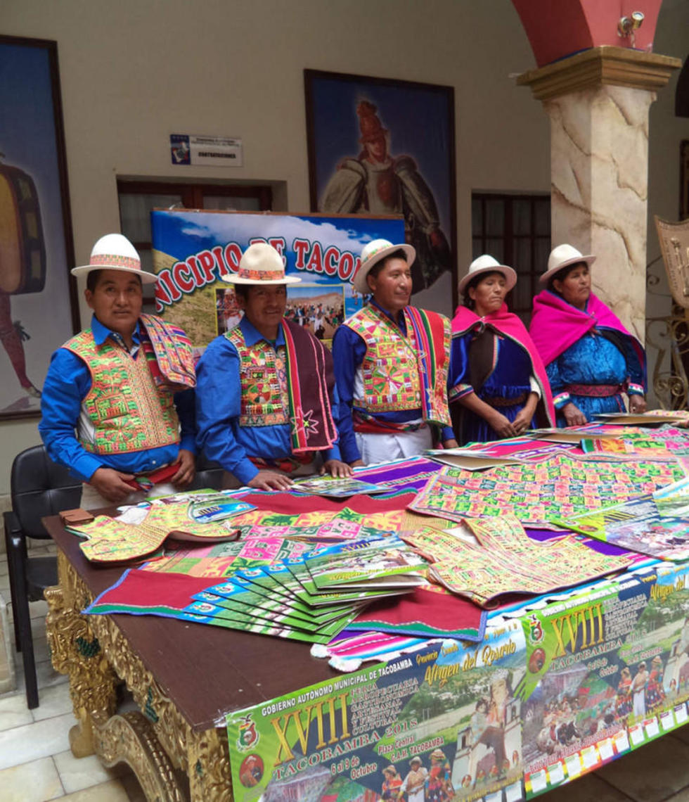 La alcaldía de Tacobamba lanza feria agropecuaria