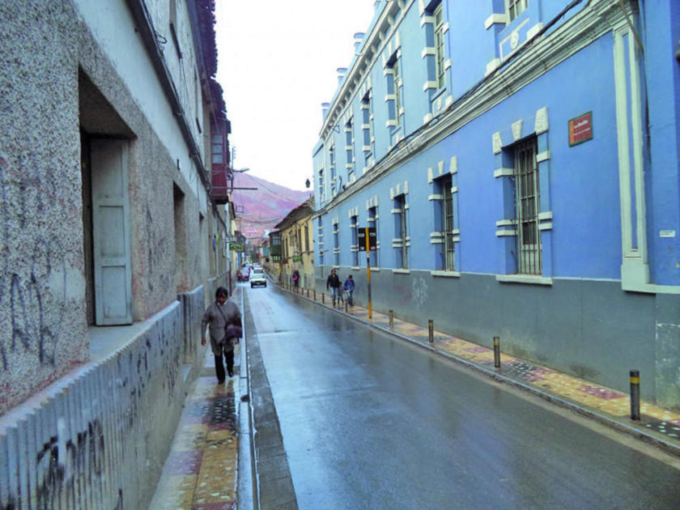 La calle Bustillo de Potosí
