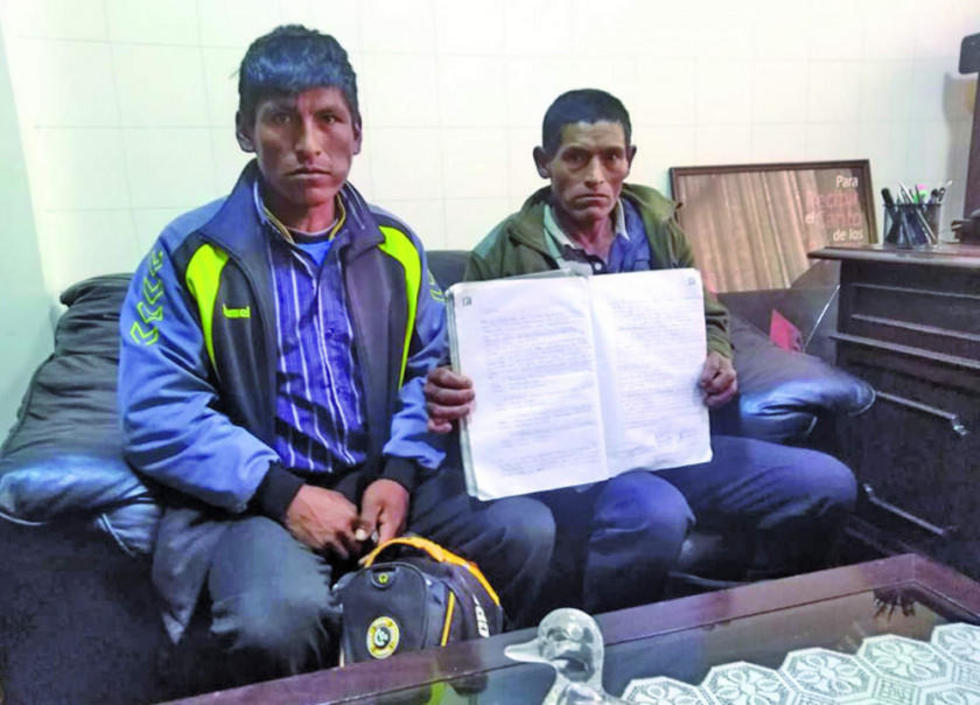 Comunarios desmienten que se quiso linchar a jóvenes en Turina