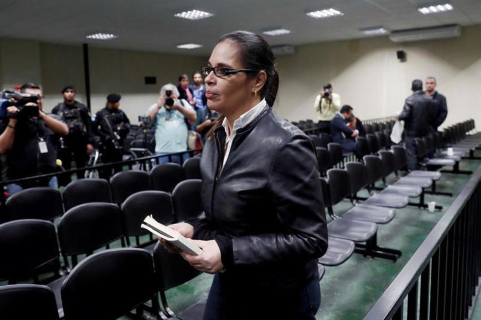 Exvicepresidenta de Guatemala es condenada a 15 años de cárcel