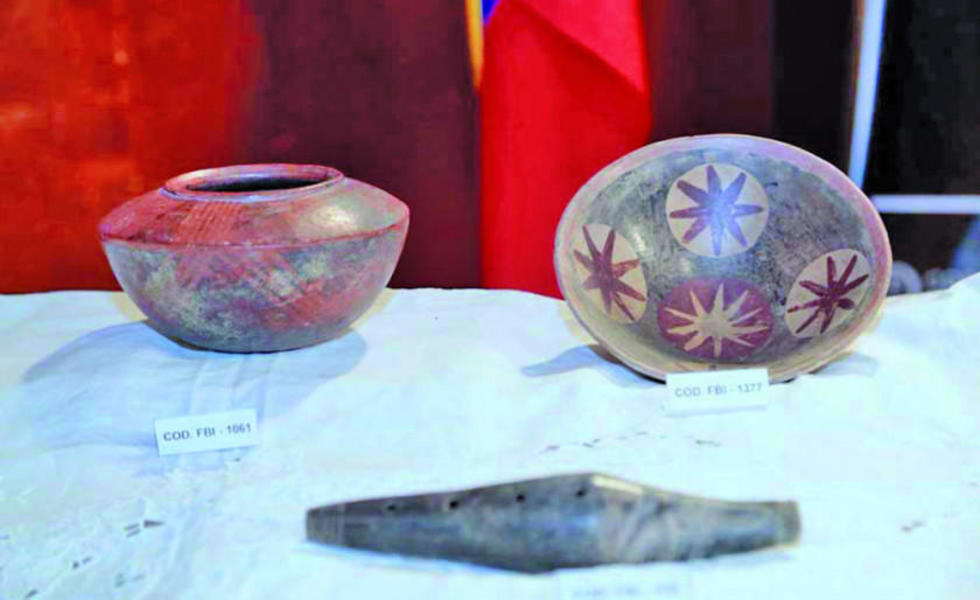 Colombia recupera 11 piezas antiguas