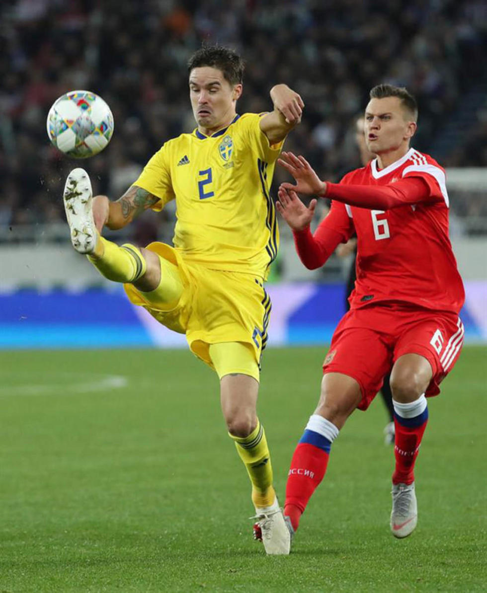 Suecia frena la racha de la selección rusa