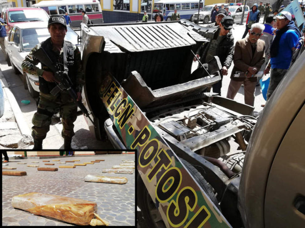 Incautan camioneta que llevaba cannabis de Ecuador hacia Chile