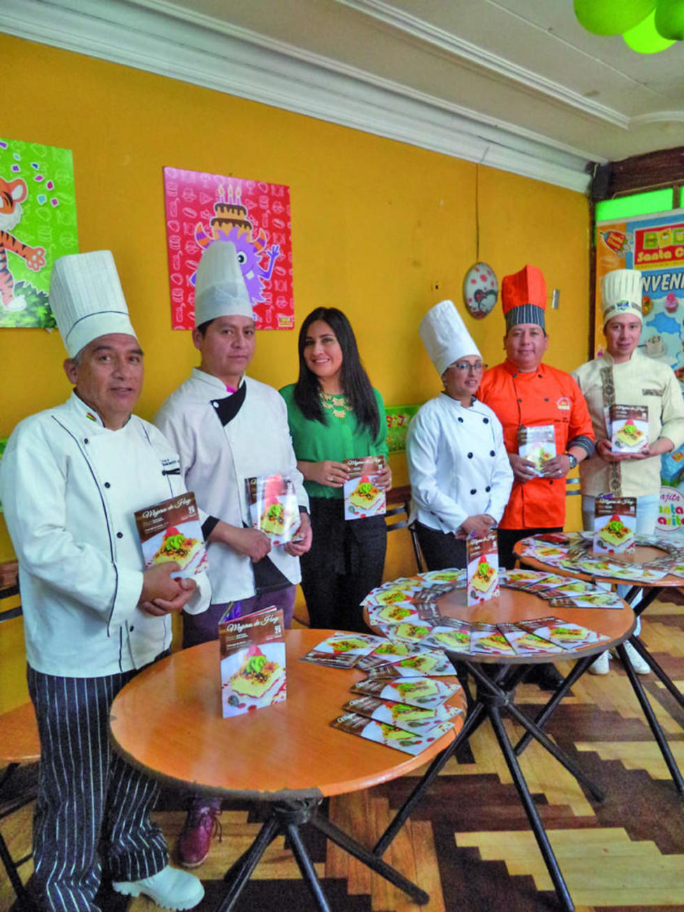 Chefs potosinos presentan sus recetas en una revista 