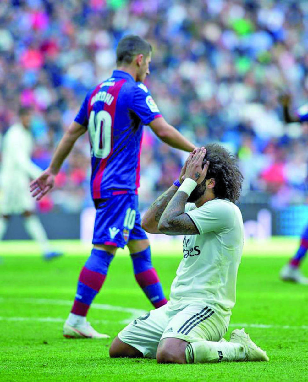 Levante gana a Real Madrid en el “Bernabéu”