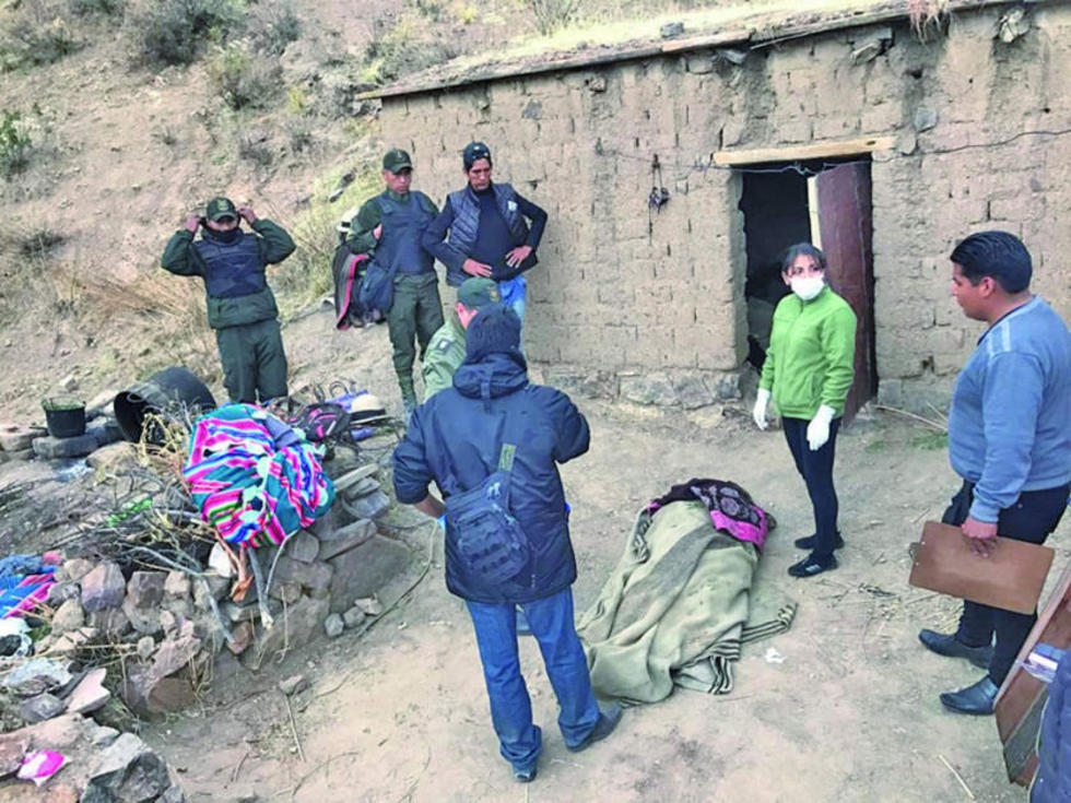 Policía se traslada a Tinguipaya para levantar un cadáver