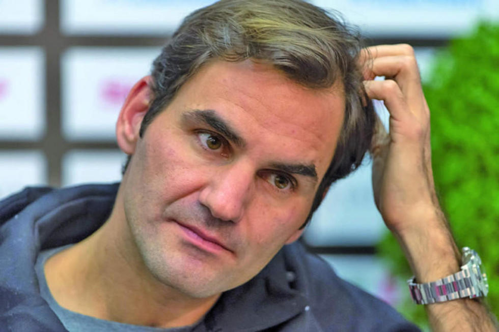 Federer admite lesión en mano derecha