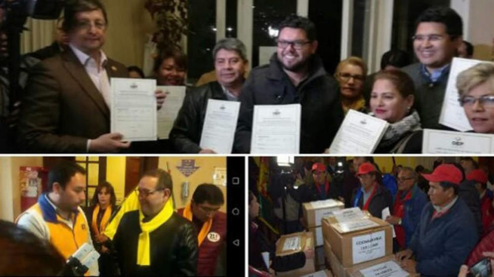 Siete partidos entregan libros de militantes rumbo a las primarias 