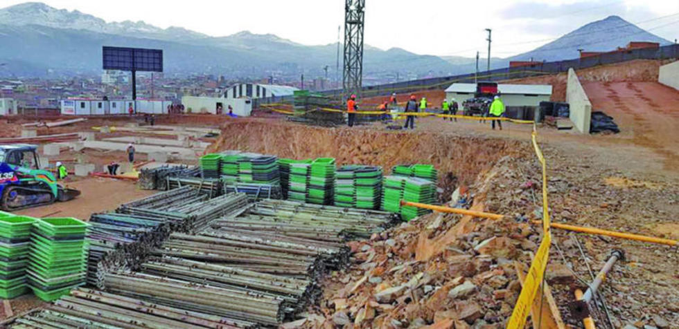 Informan que las obras del nuevo hospital para Potosí avanzan el 10 % 