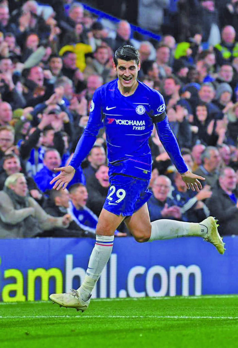 Álvaro Morata guía a Chelsea a la victoria