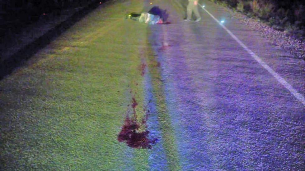 Chofer huye luego de atropellar a un peatón