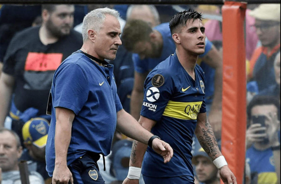 Cristian Pavón está con un pie fuera de la segunda final