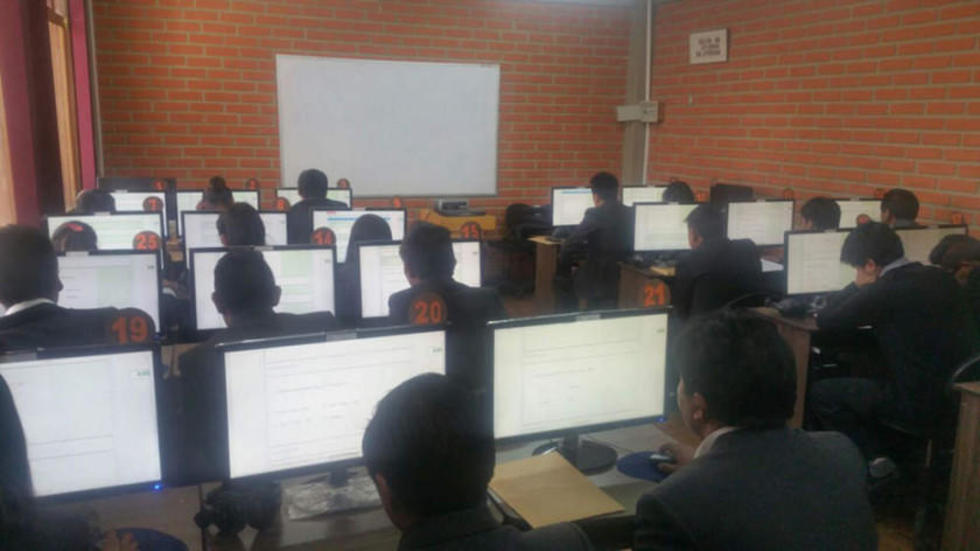 La UATF aplica los exámenes de ingreso a Enfermería y Arquitectura hoy