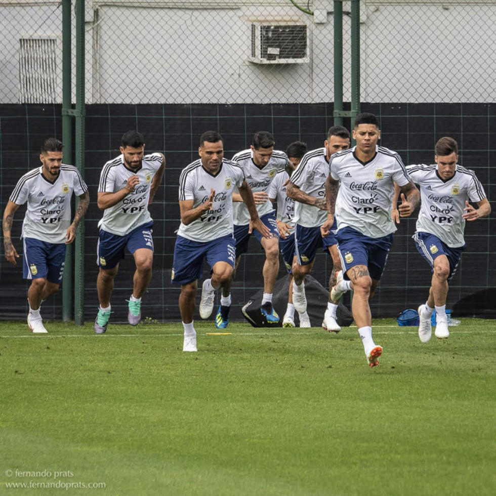 Argentina trabaja pensando en el segundo amistoso ante México
