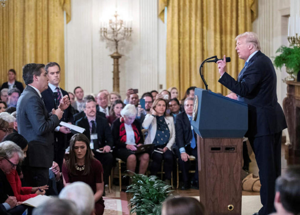 La Casa Blanca amenaza con volver a retirar credencial a CNN