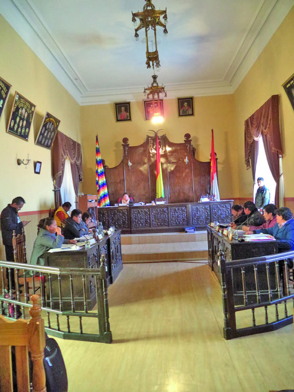 Concejales aprueban la refacción del Liceo Potosí