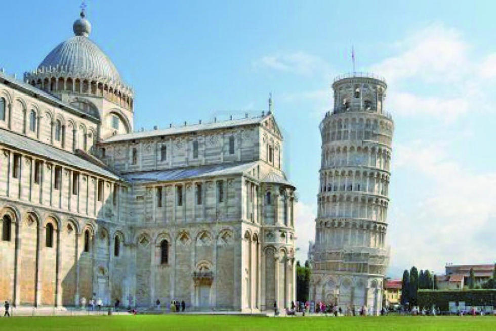 Torre de Pisa está menos inclinada