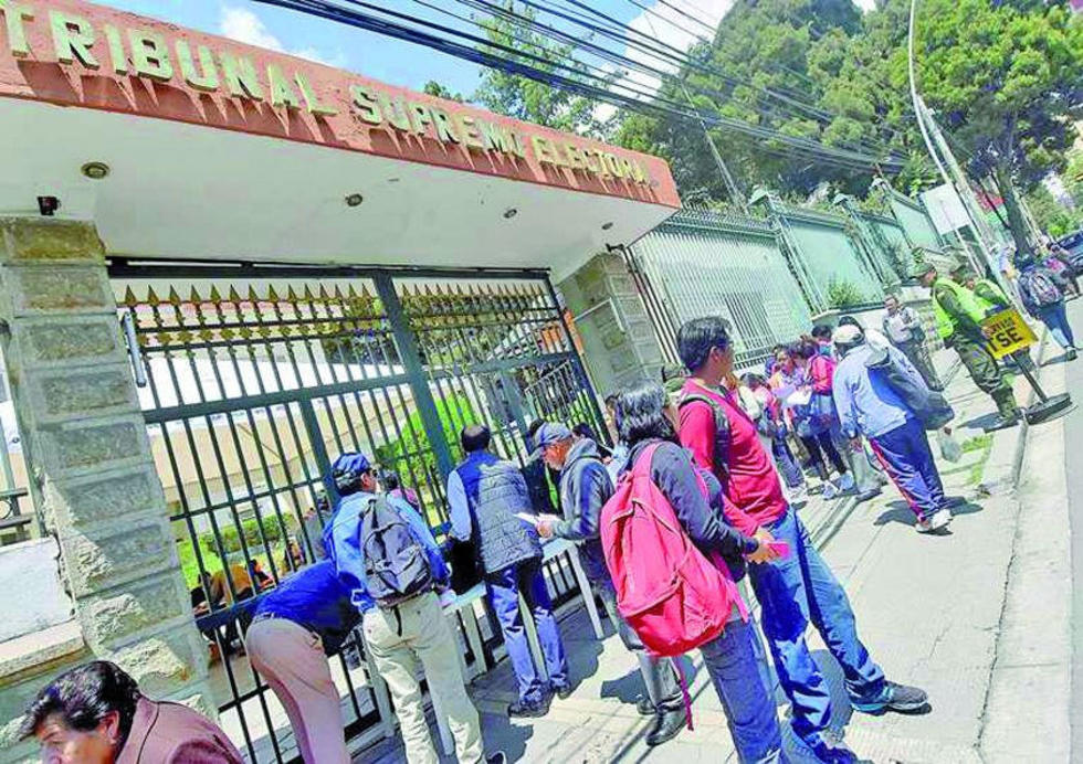 TSE: más de 11.000 ciudadanos pidieron anulación de militancia