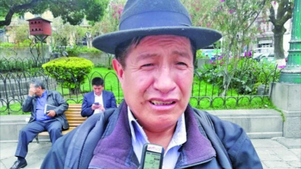 Quispe confirma candidatura en las primarias del MAS