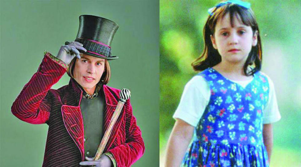 Matilda y Charlie y Fábrica  de Chocolate son animadas
