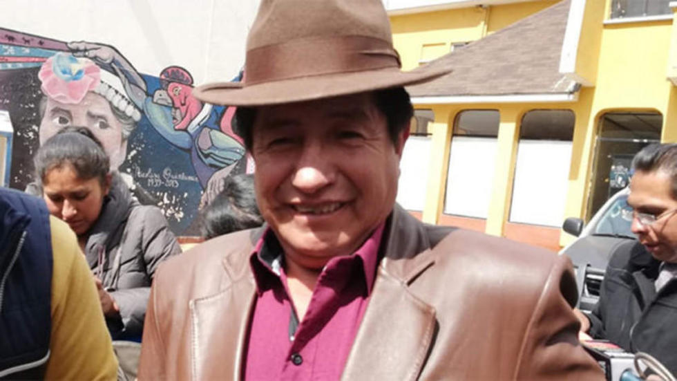 Quispe advierte proceso internacional si lo inhabilitan para las primarias