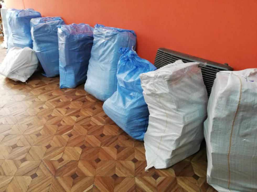 Sacos de documentos están en manos del Ministerio Público