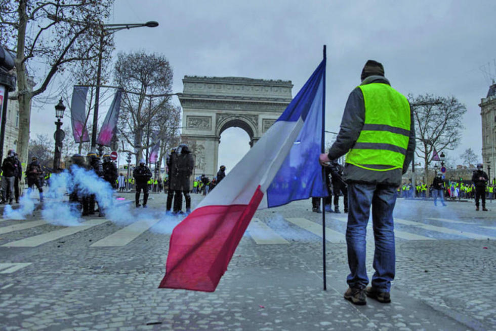 Las protestas en Francia dejan 1.400 manifestantes detenidos