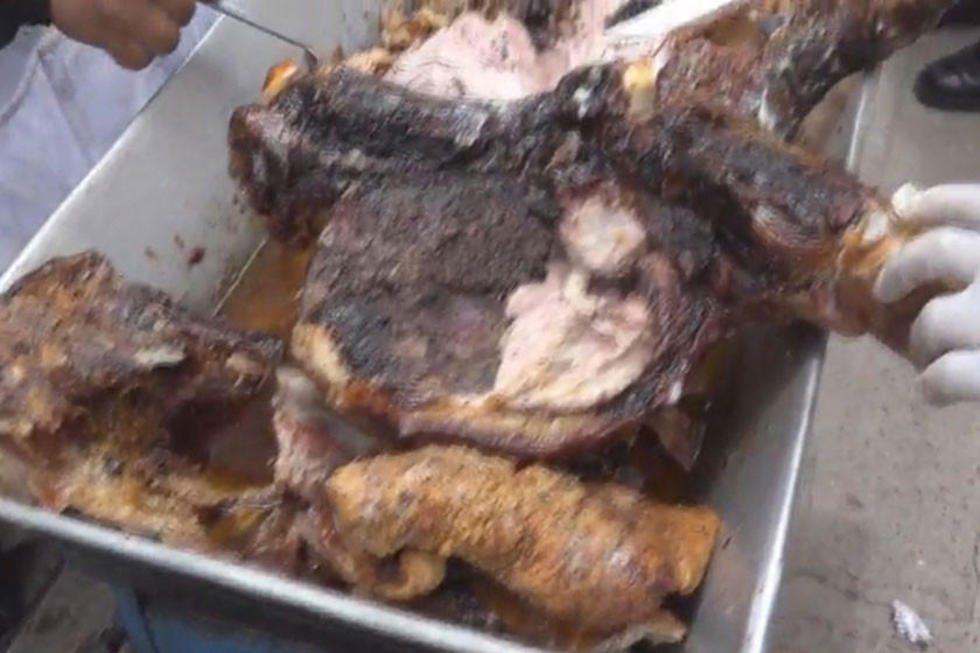 Incautan carne de cerdo en mal estado que era vendido