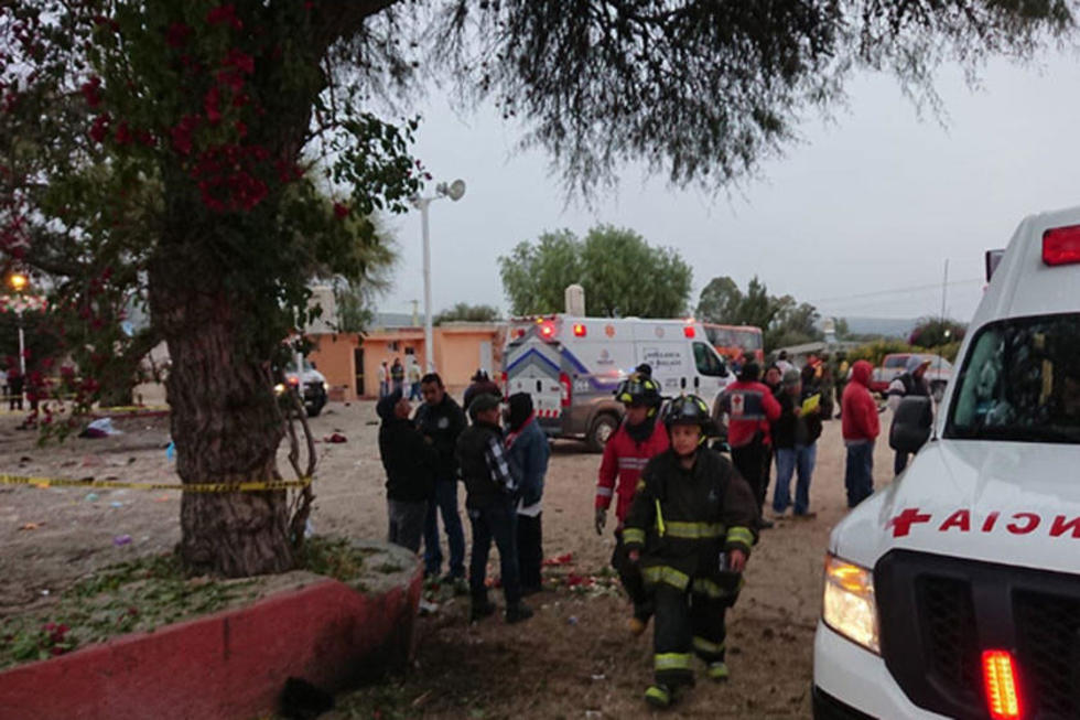 Explosión de pirotecnia en México causa seis muertos y 55 heridos