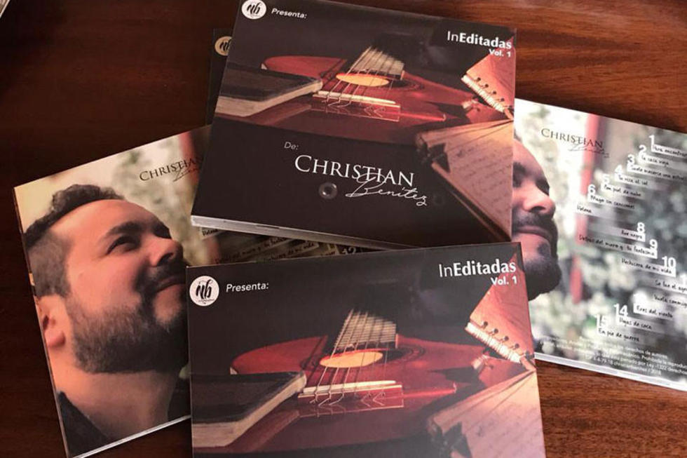 Christian Benítez presenta  su disco InEditadas Vol. 1