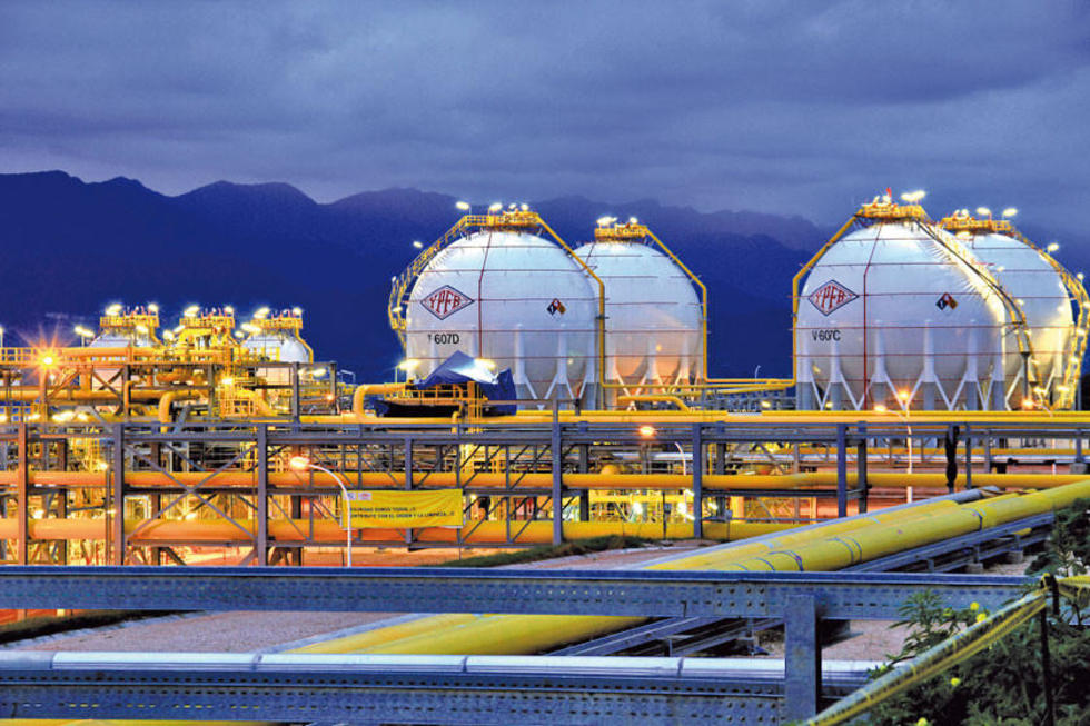 Bolivia cierra 2018 con 70.000 millones de dólares en reservas de gas